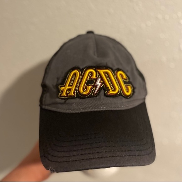 Accessories | Vintage Acdc Embroidered Snapback Hat | Poshmark